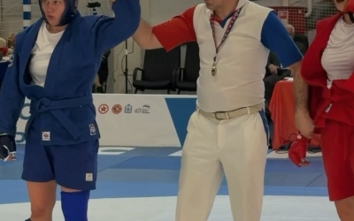 Якутская дзюдоистка Надежда Татарченко стала чемпионкой России по боевому самбо, одолев в финале призера чемпионата мира