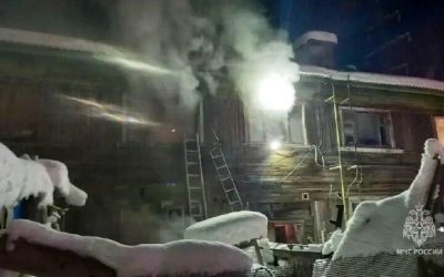 В Якутске на пожаре погибли двое мужчин