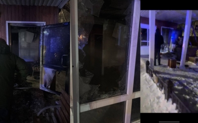 В Якутске на остановке «Спортшкола» избили и подожгли человека?