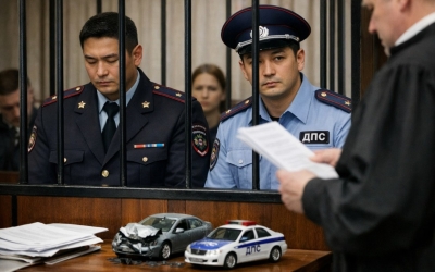 В Якутии бывший начальник и инспектор ГИБДД района осуждены за фальсификацию дела о ДТП