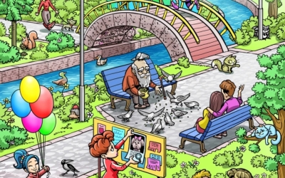 Найдите пропавшую болонку! Головоломка на внимательность — справьтесь за 10 секунд