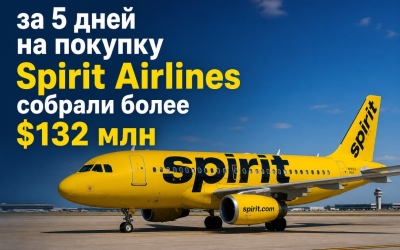 «Шутка тиктокера превратилась в народную кампанию: за 5 дней на покупку Spirit Airlines собрали более $132 млн»