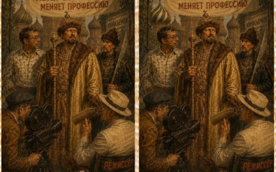 Тест на внимательность времен СССР: на кадре со съёмок советского фильма спрятались три отличия — найдите их за 5 секунд!