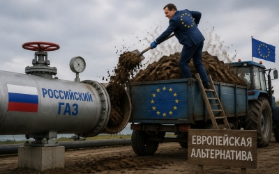 Коровий навоз вместо российского газа: новая стратегия ЕС - от скепсиса до отчаяния