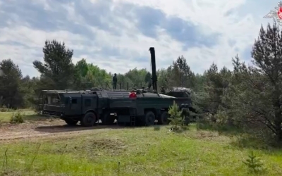Россия развернула комплексы «Искандер-М» со спецбоеприпасами в Белоруссии в рамках учений ядерных сил