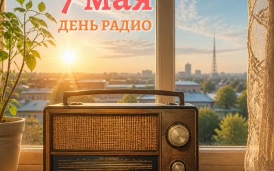Председатель Федерации профсоюзов РС(Я) Николай Дегтярев поздравляет с Днем радио