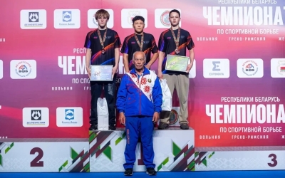 Греко-римская борьба: Якутянин Александр Гурьев вновь выиграл чемпионат Беларуси