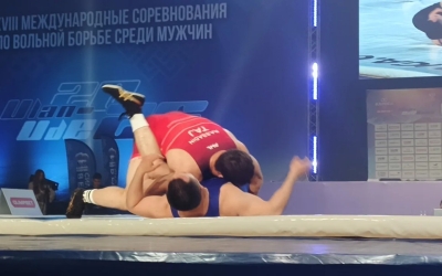 Якутянин Виктор Рассадин выступил в борцовской лиге PWL
