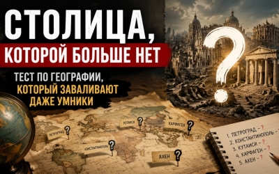 Столица, которой больше нет: тест по географии, который заваливают даже умники