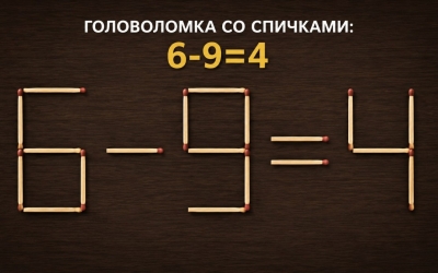 Спичечная головоломка: один ход, который меняет всё
