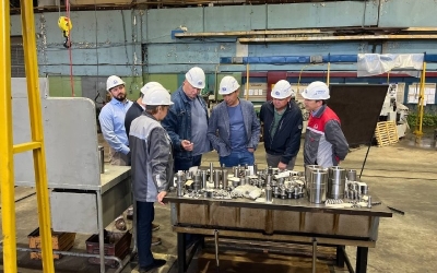 Визит руководства АО «Алмазы Анабара» на производственную площадку ООО ЧЕТРА