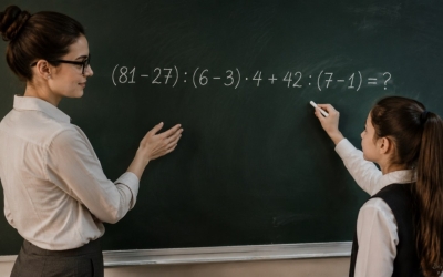 Помните школьную математику? Решите пример (81 − 27) : (6 − 3) · 4 + 42 : (7 − 1)