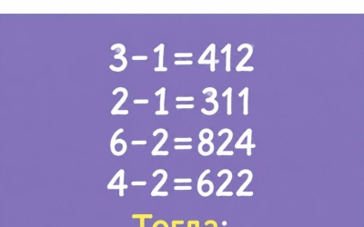 Ответ на числовую головоломку: 7-3 = ? — проверили свою логику?