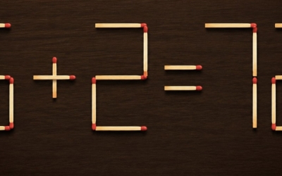 Спичечная головоломка: 5 + 2 = 72 — найдите решение