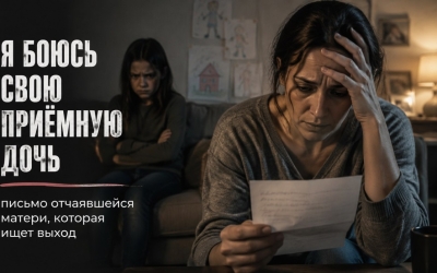«Я боюсь свою приёмную дочь»: письмо отчаявшейся матери, которая ищет выход