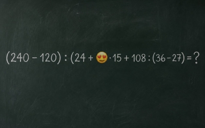 Математический челлендж: решите новый сложный пример (240 − 120) : (24 + 8) · 15 + 108 : (36 − 27)