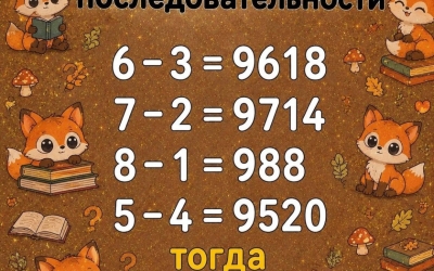 Ответ на задачу: как из 6−3 получается 9618 — раскрываем закономерность