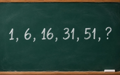 Ответ на задачу: 1, 6, 16, 31, 51 -- раскрываем секрет ряда