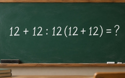 Математический челлендж: решите пример 12 + 12 : 12(12 + 12) = ?