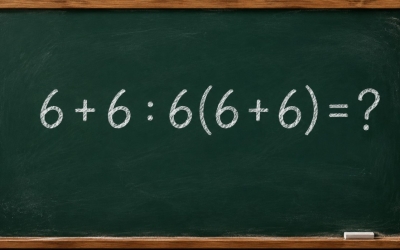 Математический челлендж: решите пример 6 + 6 : 6(6 + 6) = ?