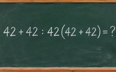 Математический челлендж: решите пример 42 + 42 : 42(42 + 42) = ?