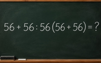 Математический челлендж: решите пример 56 + 56 : 56(56 + 56) = ?