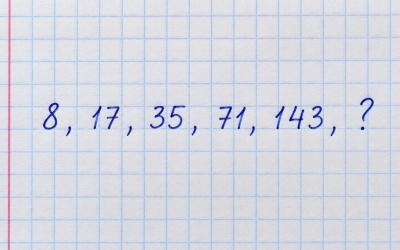 Ответ на числовую головоломку: что идёт после 8, 17, 35, 71, 143?