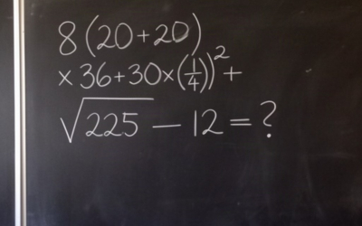 Математический хоррор: решите пример: 8(20 + 20) × 36 × (¼)² + √225 − 12 = ?