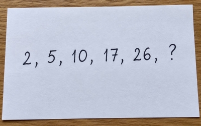 Ответ на логическую головоломку: смогли продолжить ряд 2, 5, 10, 17, 26, ?