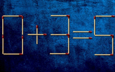 «0+3=5»: исправьте равенство одной спичкой — сколько вариантов отыщете?