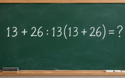 Пример, который ломает интернет: 13 + 26 : 13(13 + 26) = ?