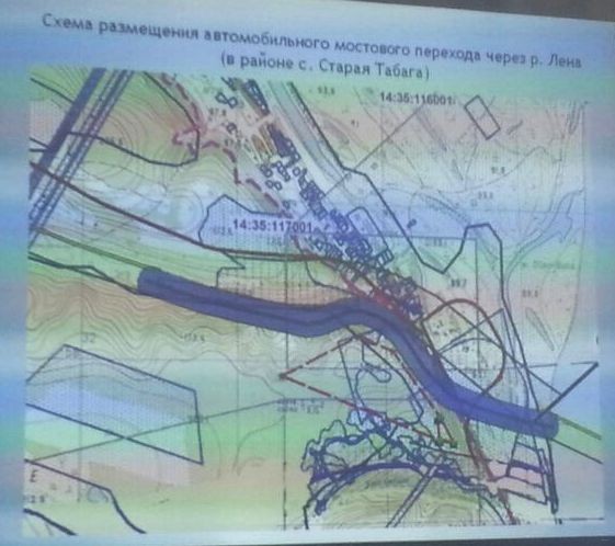 Мост через лену проект