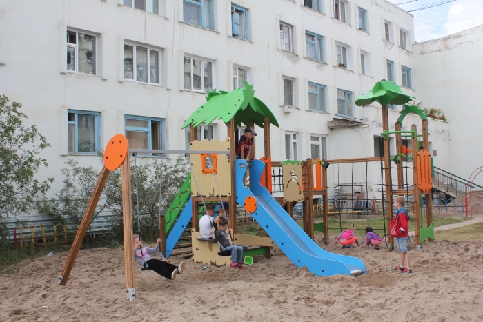 Детская площадка на Б-Марлинского