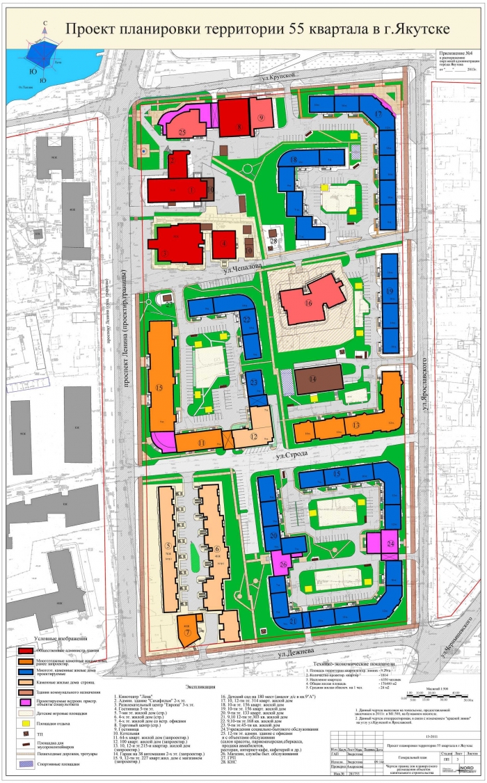 Градостроительный план якутск