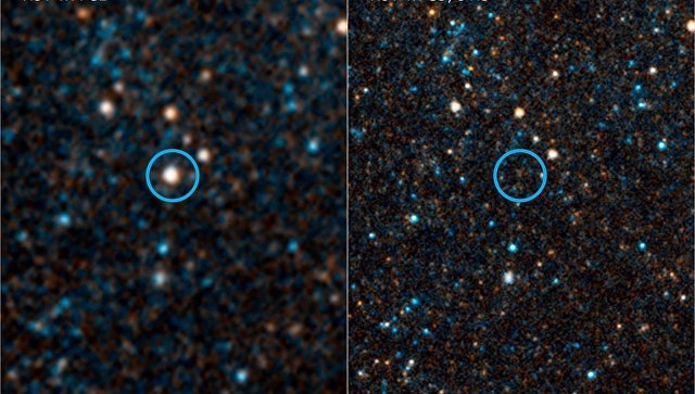 В NASA сказали о спонтанном исчезновении звезды