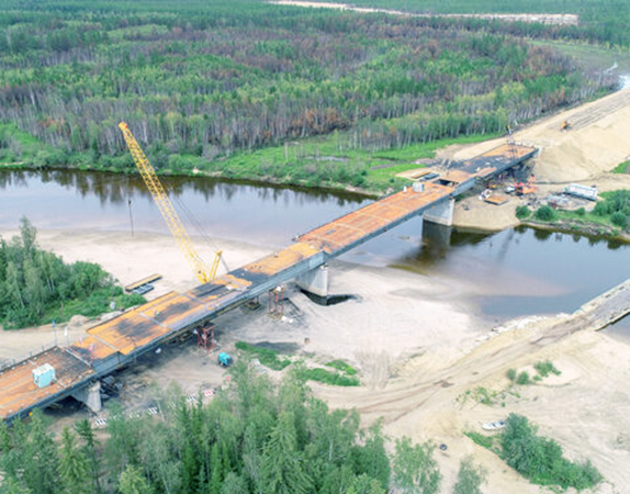 Айсен Николаев проверит строительство мостов на федеральной трассе «Вилюй»