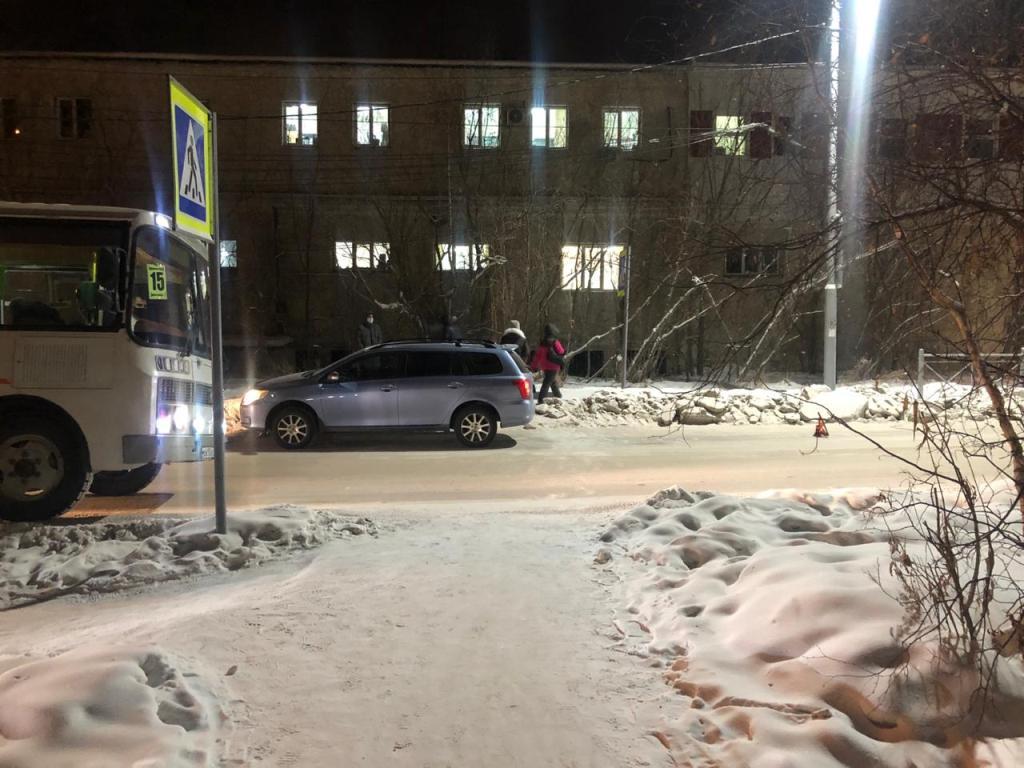 В Якутске водитель сбил пенсионерку на пешеходном переходе