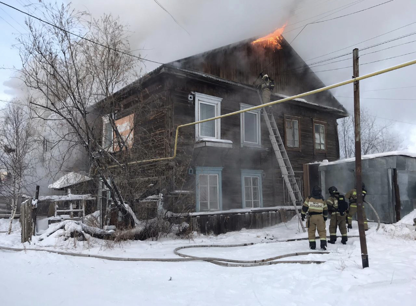 В сгоревшем в Якутске доме не было сигнализации