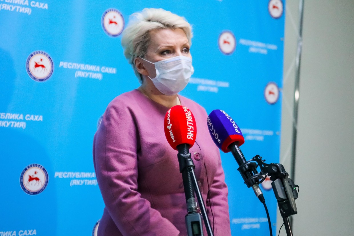 Ольга Балабкина: «Вакцинация от коронавирусной инфекции в Якутии идет по плану»