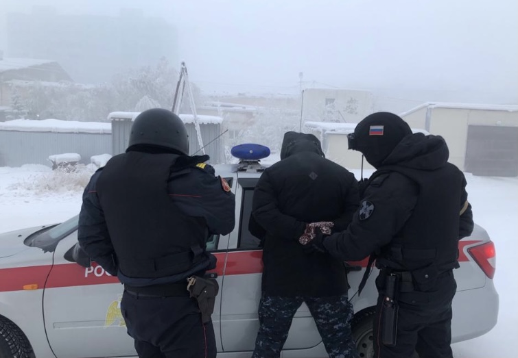 В Якутске задержан мужчина, находящийся в федеральном розыске