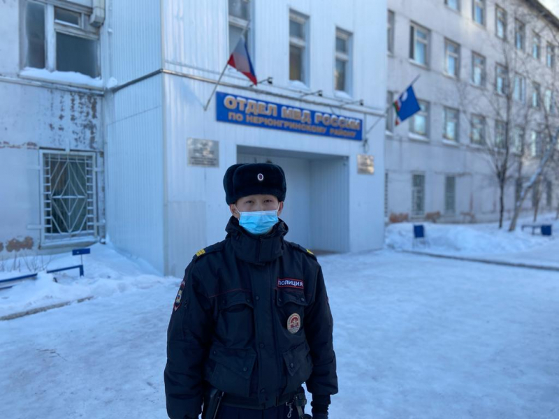 В Якутии полицейский во внеслужебное время задержал подозреваемого