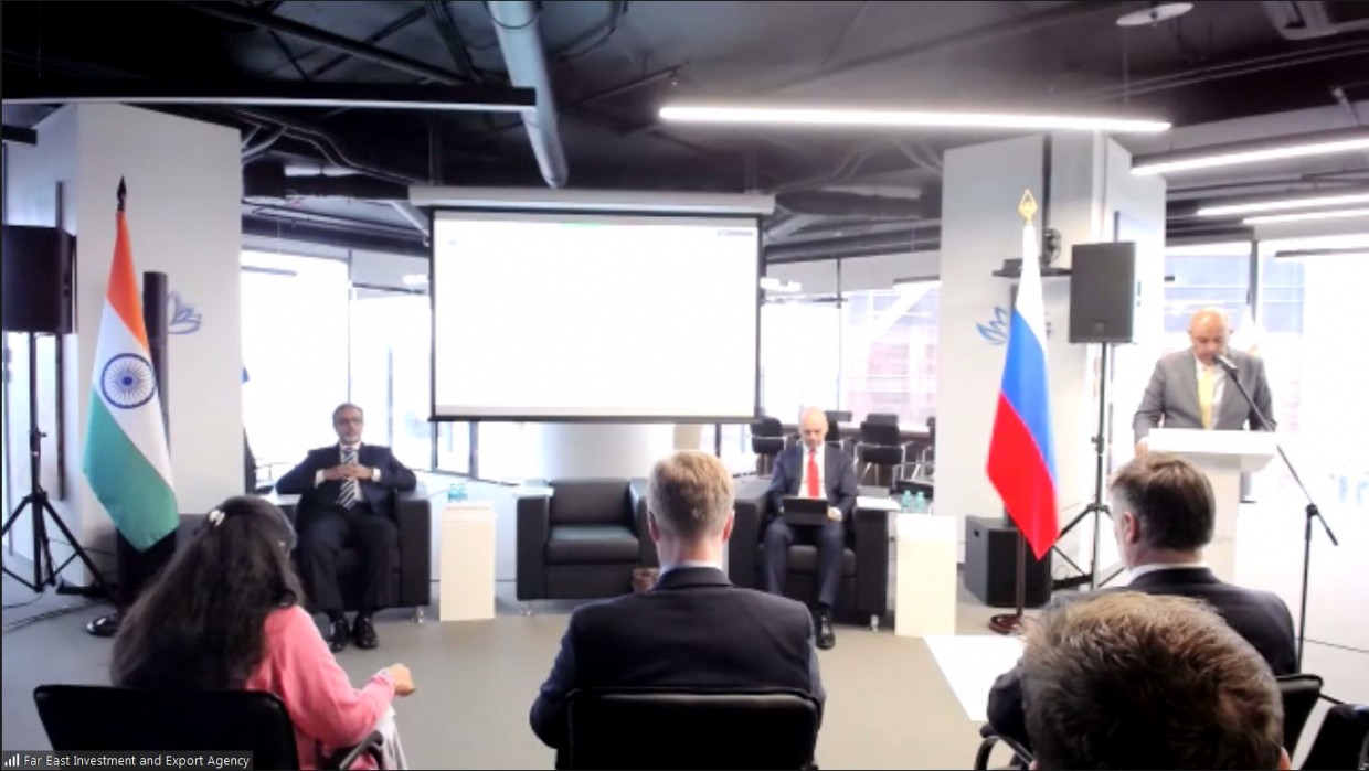 Кирилл Бычков принял участие на практической сессии, посвященной перспективам развития российско-индийского сотрудничества в области нефтегазохимии