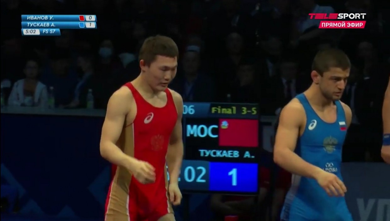 Чемпионат России: Якутянин Уйгулаан Иванов боролся за бронзовую медаль