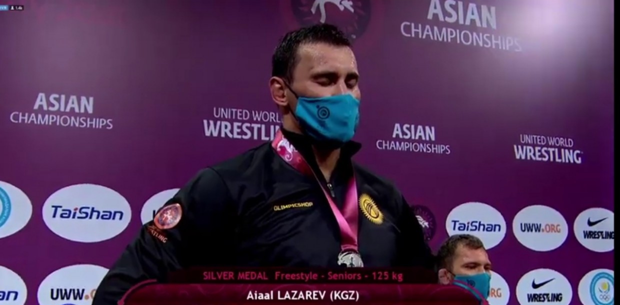 Вольная борьба: Якутский легионер Айаал Лазарев стал серебряным призером чемпионата Азии