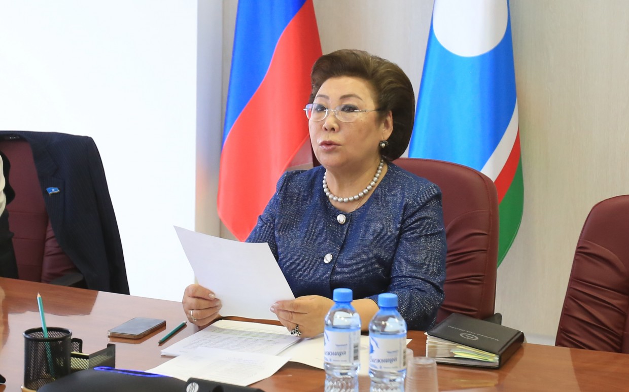 Феодосия Габышева провела заседание постоянного комитета