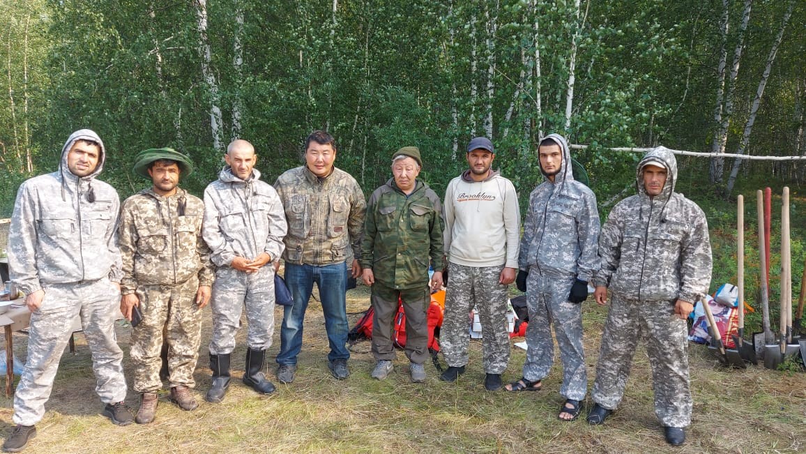 Алексей Еремеев провел объезд границы Намского района в связи с лесными пожарами