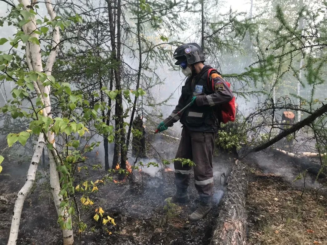 За сутки в Якутии ликвидировано 10 лесных пожаров