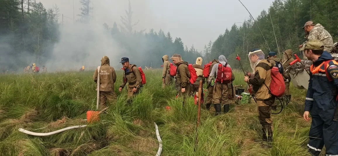 На территории Якутии действует 167 природных пожара