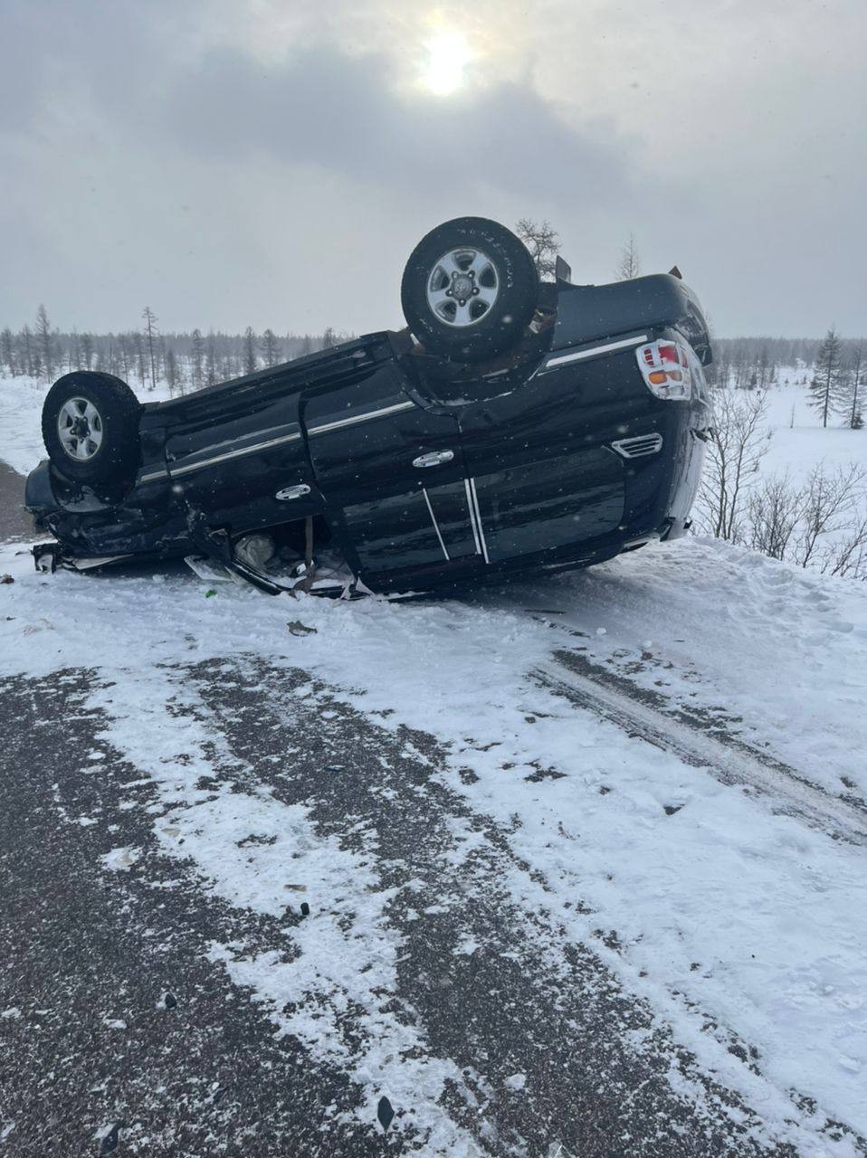 В Якутии водитель устроил ДТП, в котором сам и погиб | 07.11.2022 | Якутск  - БезФормата