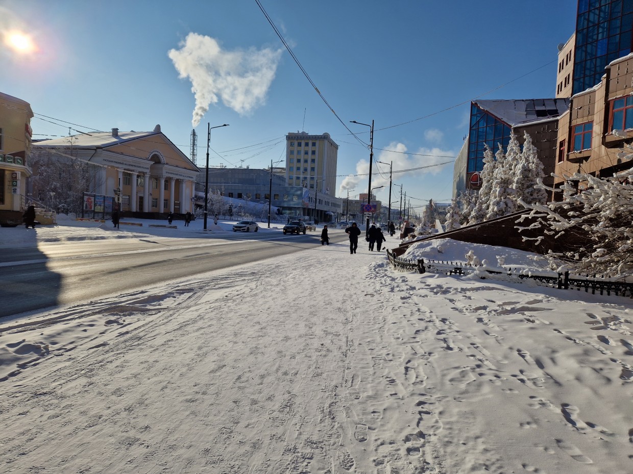 В Якутске днем потеплеет